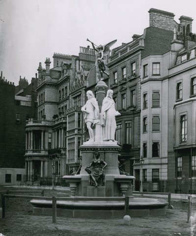 The Brown Fountain, Park Lane, London by English Photographer